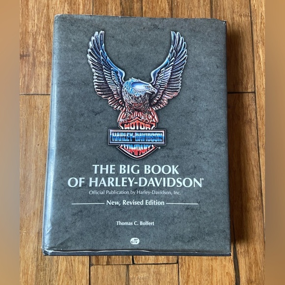 The Big Book Of Harley Davidson 1991 Revised Edition Hard Back Book Motorcycles - Picture 1 of 7